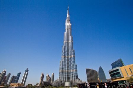 full view of burj khalifa