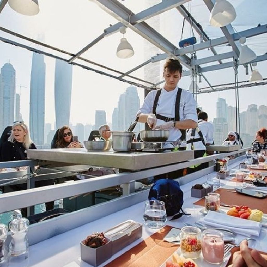 Dinner in the Sky Dubai Tickets