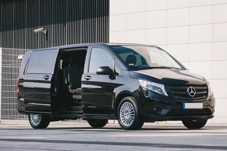 mercedes sprinter for luxury van rental dubai with driver