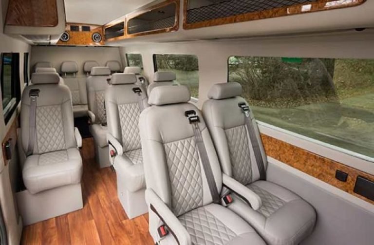 mercedes van interior