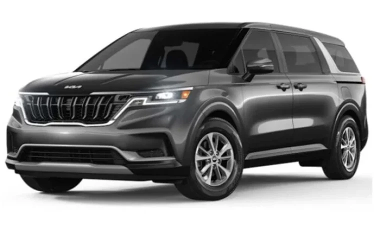 Kia Carnival For rent in dubai with chauffeur service