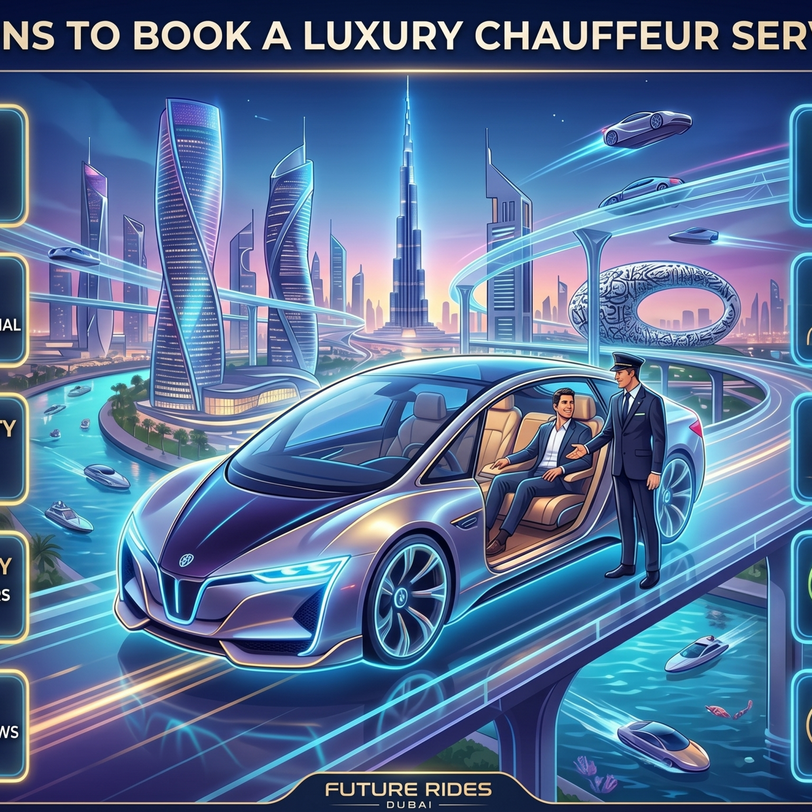 Luxury Chauffeur Service in Dubai