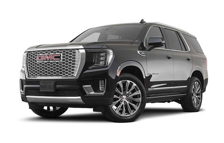 GMC Yukon with driver in Dubai for luxury chauffeur service